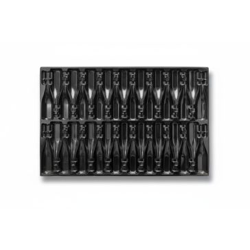 Palacktároló RIMAPLAST CAVA 38 db burgundi+habzó+pezsgős