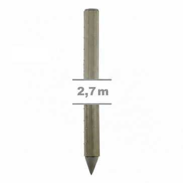 Karó tám 40*2700 mm Agrostake