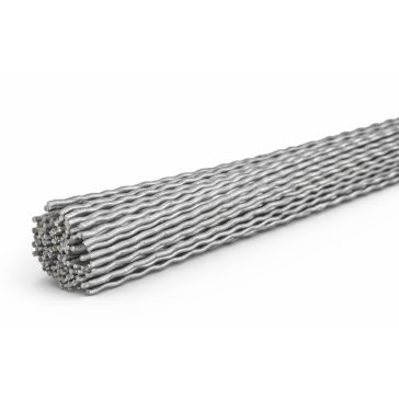 Szőlőkaró fém hullámos horg. 120cm/6.0mm 50db/egység