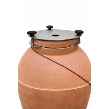 INOX lapos fedél THAP Amfóra 500 L-hez