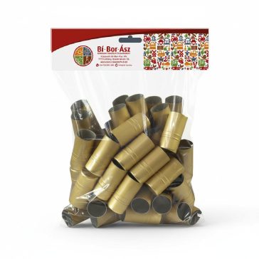 Pilverkupak 30*60 mm VINSTAR menet Arany (50 db)
