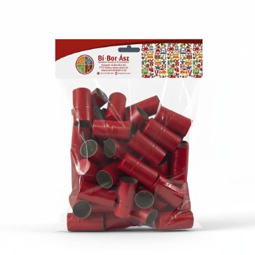 Pilverkupak 30*60 mm VINSTAR menet Piros (50 db)
