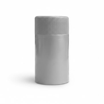 Pilverkupak 30*60mm Műanyag ezüst FÉNYES (50 db)