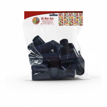 Pilverkupak 30*60mm Műanyag kék sötét (25 db)