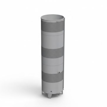   Tartály Zottel (3.3) úszófedeles 10000 liter, három hűtőpalásttal