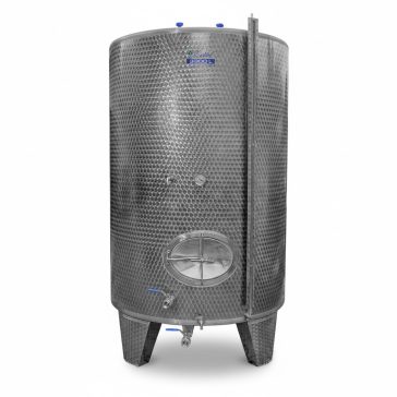   Tartály Zottel (4.2) zárt 10000 liter felső és oldalsó búvónyílással