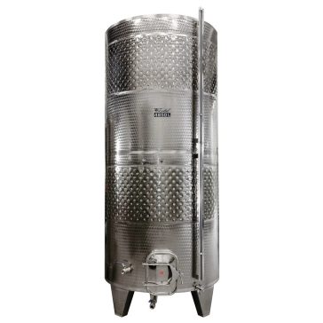   Tartály Zottel (7.3) erjesztő, zárt 3850 liter, kettő hűtőpalásttal