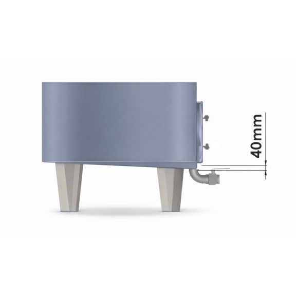 Tartály Zottel (7.3) erjesztő, zárt 3850 liter, kettő hűtőpalásttal