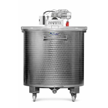   Tartály Zottel (10.1.1) keverő 500 liter, beépített keverővel
