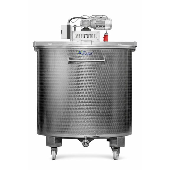Tartály Zottel (10.1.1) keverő 500 liter, beépített keverővel Tartály Zottel (10.1.1) keverő 500 liter, beépített keverővel
