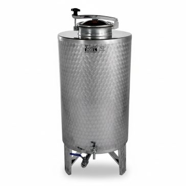   Tartály Zottel (14.1) pálinkás, olajos, 200 literes, felső ajtóval