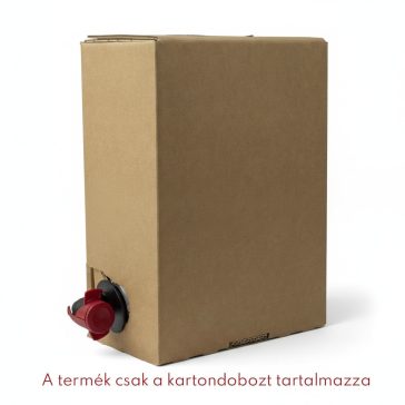 Kartondoboz Bag-in-box 3 literes natúr barna