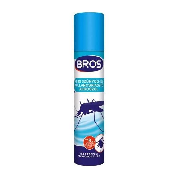 BROS Szúnyog- és Kullancsriasztó aeroszol 90 ml BROS Szúnyog- és Kullancsriasztó aeroszol 90 ml