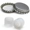 Koronazár 29mm INOX + különálló bidul  6250db/doboz