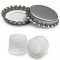 Koronazár 29mm INOX + különálló bidul 200 db/cs