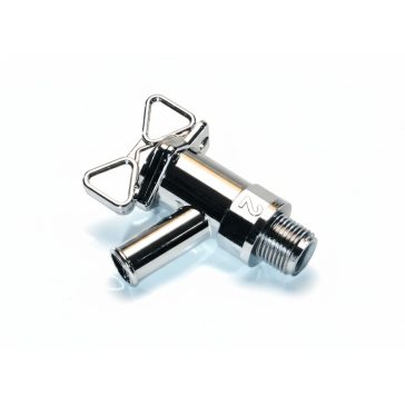 Csap szürke krómozott műa. 1/2"  No.2