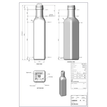   BP Marasca uvag (PP31.5) 0.25 liter 211 mm (BA 1248S233VBA06)