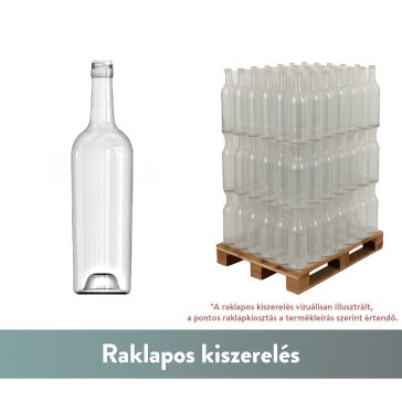   BP Bordolese Ritual kónuszos színtelen BVS 0.75 liter 300 mm (BA 4891S089BRA01) - 1372 db - AKCIÓ 