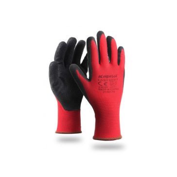 Kapriol Easy Grip védőkesztyű piros 8-as méret
