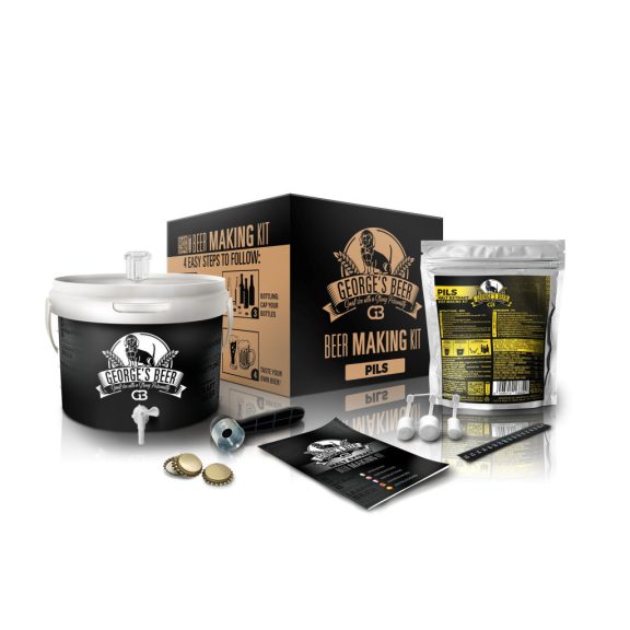George's Sör Kit- 5 literes PILSNER sörfőző csomag George's Sör Kit- 5 literes PILSNER sörfőző csomag