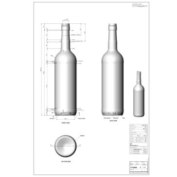 BP Bordolese 308 uvag BVS 0.75 liter (25db/csomag)
