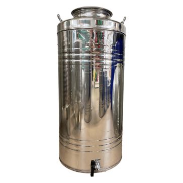Kanna (M) Inox füles  75 literes, csappal