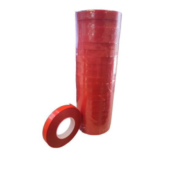 Kötözőgépszalag piros 35 m-es (0,12mm)
