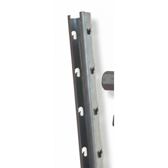 Oszlop vég fém horganyzott AGRI POLI 72*70 mm, 2.0 mm vastag, 2.7 méter
