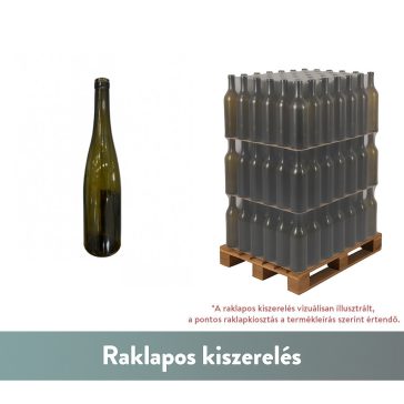   BP Rajnai Nuova Plastic uvag dugós 0.75 liter 330 mm - 1125 db – AKCIÓ