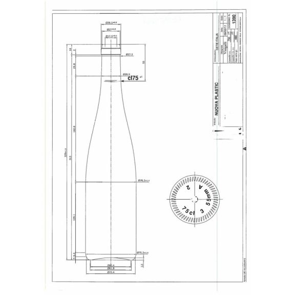 BP Rajnai Nuova Plastic uvag dugós 0.75 liter 330 mm - 1125 db – AKCIÓ BP Rajnai Nuova Plastic uvag dugós 0.75 liter 330 mm - 1125 db – AKCIÓ