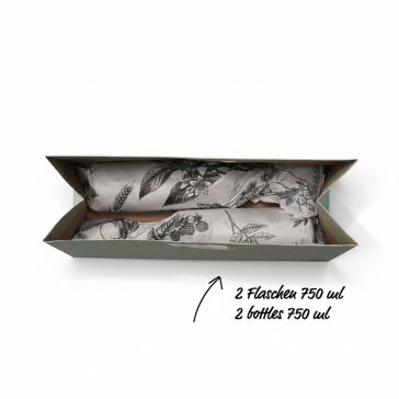 Ajándéktáska fűpapírból natúr LUX039