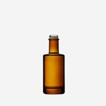 Díszüveg Viva 200 ml barna GPI28
