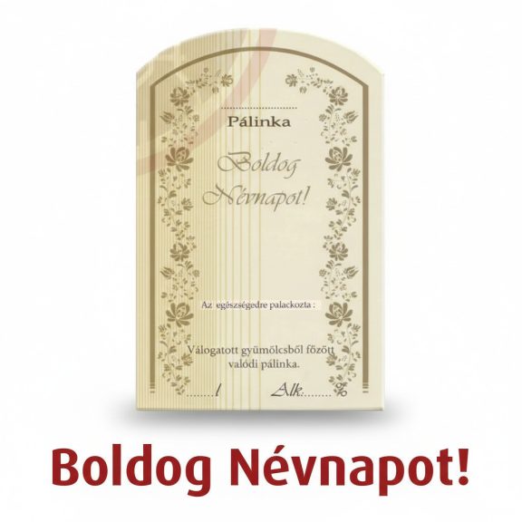 Címke pálinkás 10 db-os (íves) Névnap Címke pálinkás 10 db-os (íves) Névnap