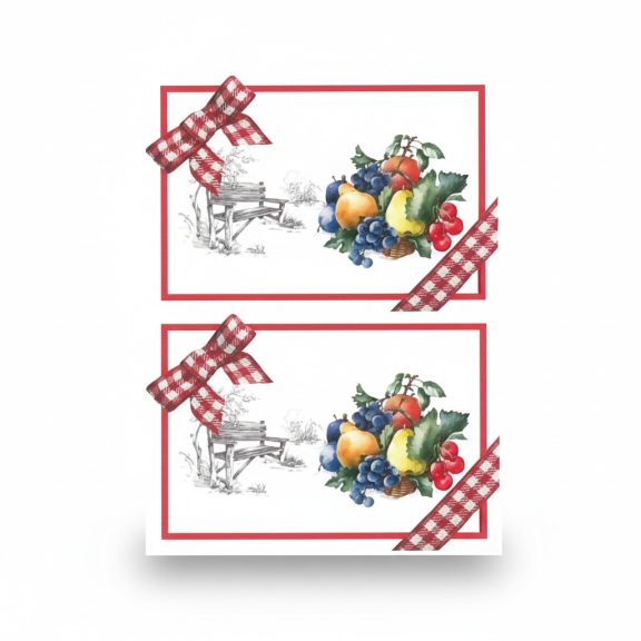 Írható befőttes címke 8db-os Írható befőttes címke 8db-os