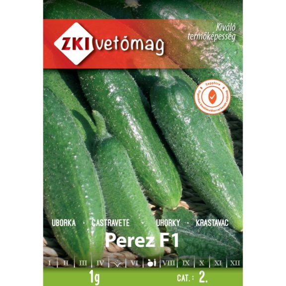 Vetőmag ZKI 2. kategória Perez F1 Vetőmag ZKI 2. kategória Perez F1