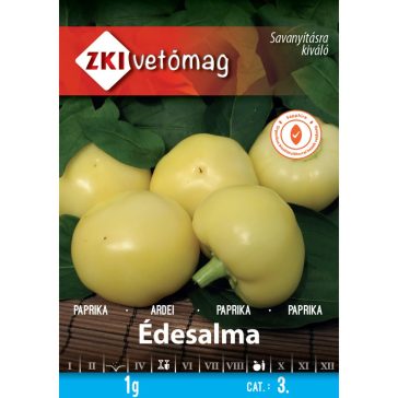Vetőmag ZKI 3. kategória Paprika/Édesalma