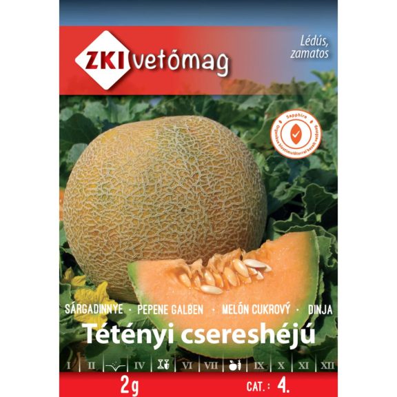 Vetőmag ZKI 4. kategória Sárgadinnye/ Tétényi csereshéjú Vetőmag ZKI 4. kategória Sárgadinnye/ Tétényi csereshéjú