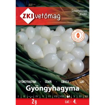 Vetőmag ZKI 4. kategória Gyöngyhagyma/ Gyöngyhagyma