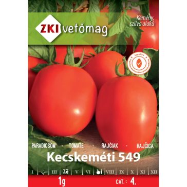 Vetőmag ZKI 4. kategória Paradicsom/ Kecskeméti 549