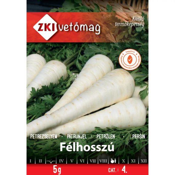 Vetőmag ZKI 4. kategória Petrezselyem/ Félhosszú Vetőmag ZKI 4. kategória Petrezselyem/ Félhosszú