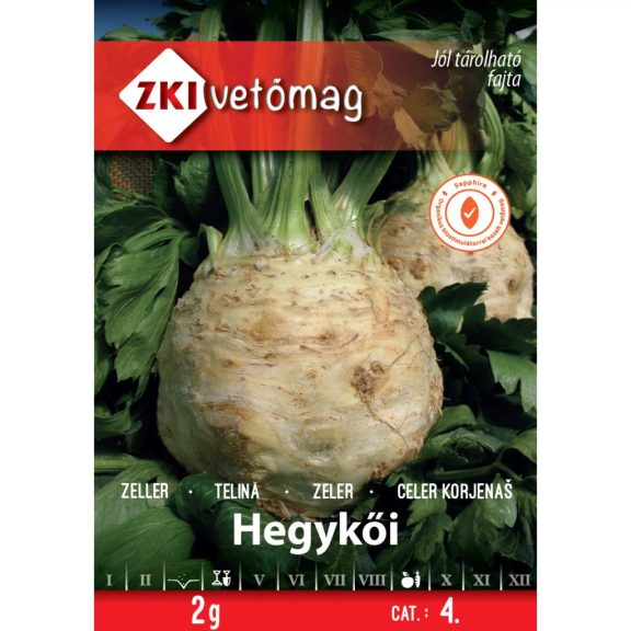 Vetőmag ZKI 4. kategória Zeller/ Hegykői Vetőmag ZKI 4. kategória Zeller/ Hegykői