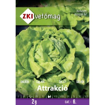 Vetőmag ZKI 6. kategória Saláta/ Attrakció
