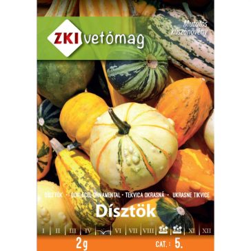 Vetőmag ZKI 5. kategória Dísztök/  Dísztök
