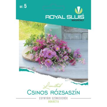   Vetőmag Royal Prémium 5. kategória Egynyári színkeverék/ Csinos Rózsaszín