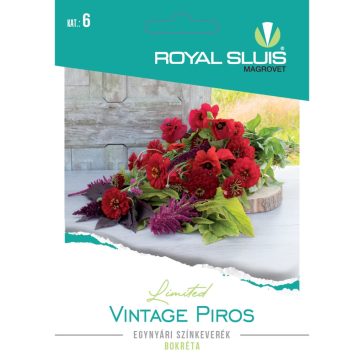   Vetőmag Royal Prémium 6. kategória Egynyári színkeverék/ Vintage Piros