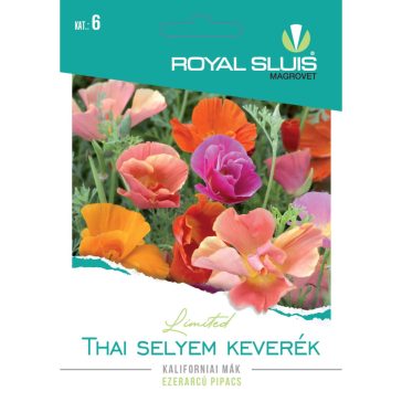   Vetőmag Royal Prémium 6. kategória Kaliforniai Mák/ Thai Selyem Keverék