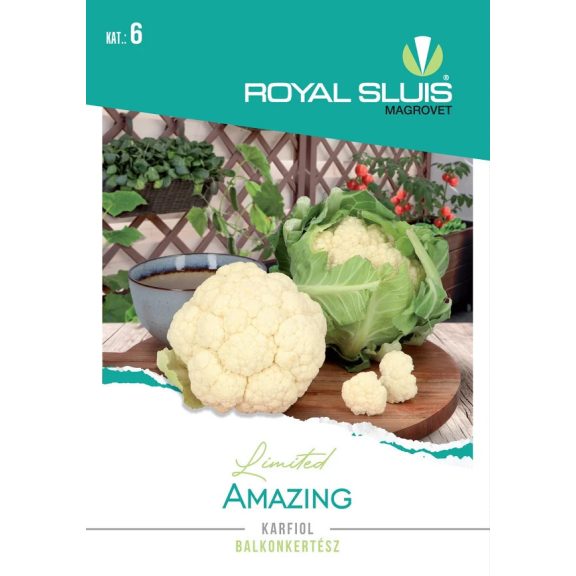 Vetőmag Royal Prémium 6. kategória Karfiol/ Amazing Vetőmag Royal Prémium 6. kategória Karfiol/ Amazing