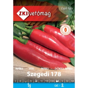 Vetőmag ZKI 3. kategória Paprika/ Szegedi 178