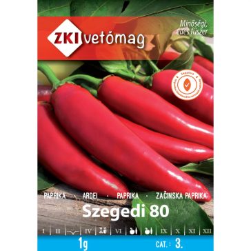 Vetőmag ZKI 3. kategória Paprika/ Szegedi 80