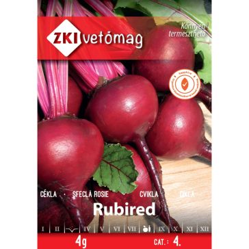 Vetőmag ZKI 4. kategória Cékla/ Rubired